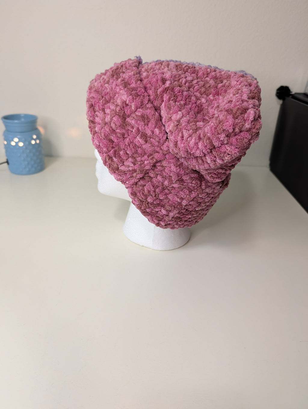 Chunky Cat Beanie-- Striped