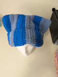 Chunky Cat Beanie-- Striped