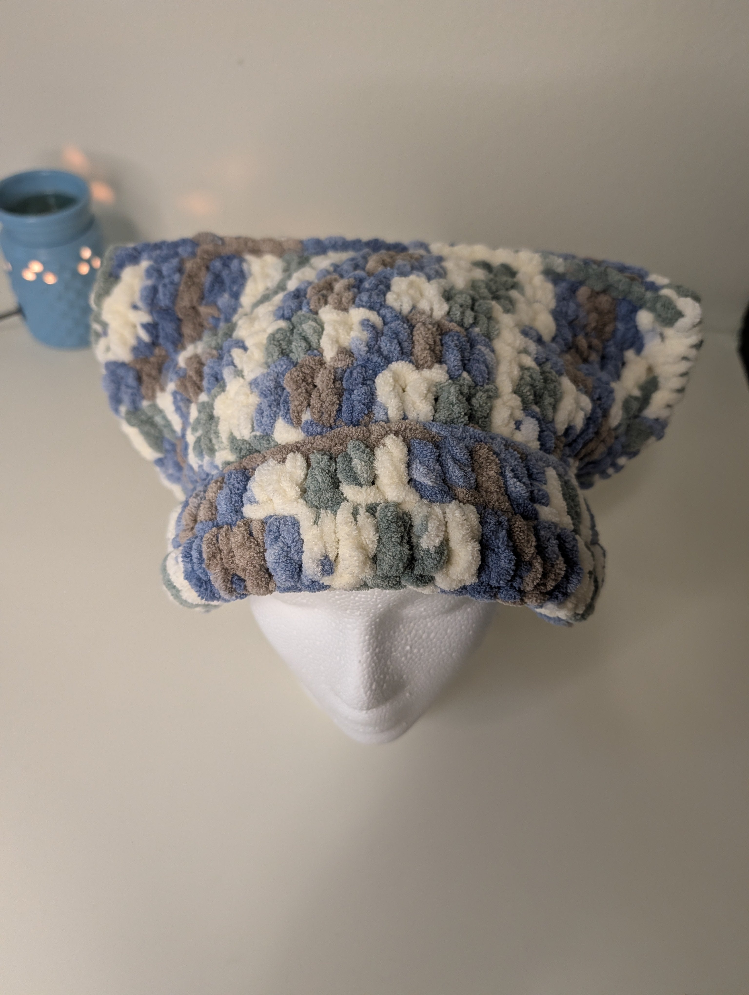 Chunky Cat Beanie-- Single Color